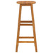 Bar Stools 4 Pcs Solid Acacia Wood Gl69715