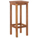 Bar Stools 4 Pcs Solid Wood Acacia Toopknk