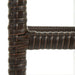 Bar Stools With Cushions 4 Pcs Brown Poly Rattan Gl67715