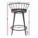 Bar Stools Kitchen Wooden Dining Chair Swivel Metal Chairs