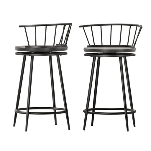 Bar Stools Kitchen Wooden Dining Chair Swivel Metal Chairs