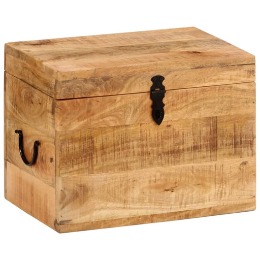 Storage Box 39x28x31 Cm Solid Wood Mango Ttnant