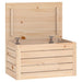 Storage Box 59.5x36.5x33 Cm Solid Wood Pine Nxtloa