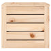 Storage Box 59.5x36.5x33 Cm Solid Wood Pine Nxtloa