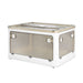 55l Storage Boxes Stackable Container With Lid 5 Sides Open