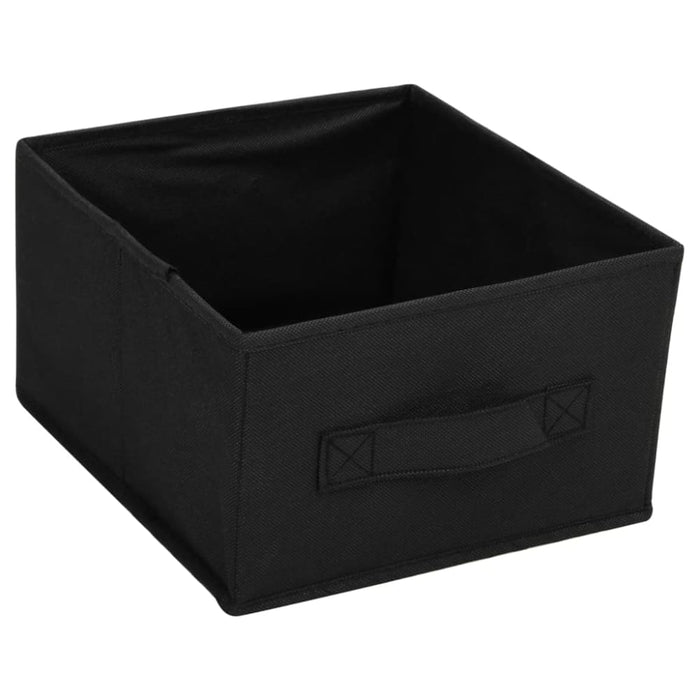 Storage Cabinet with 6 Drawers 55x29x55 Cm Black Steel