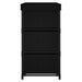 Storage Cabinet with 6 Drawers 55x29x55 Cm Black Steel