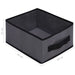 Storage Cabinet with 6 Drawers 55x29x55 Cm Grey Steel Xnntxx
