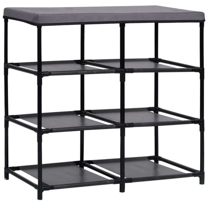 Storage Cabinet with 6 Drawers 55x29x55 Cm Grey Steel Xnntxx