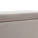 Storage Ottoman Blanket Box Table 97cm Velvet Taupe