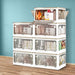 Storage Box Plastic Stackable Container Clothes Wardrobe