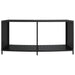 Storage Shelves 2 Pcs Black Poly Rattan Tlxxla