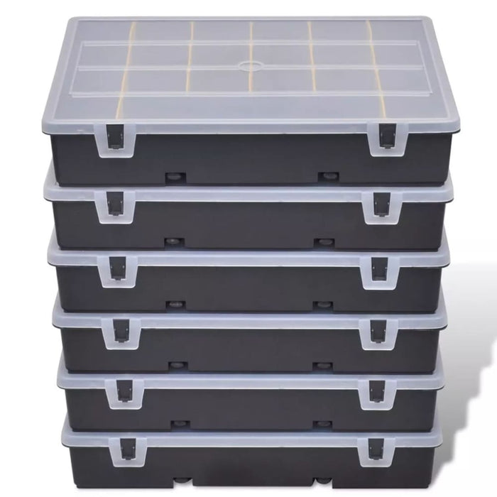 Storage Box Sort Case 6 Pcs