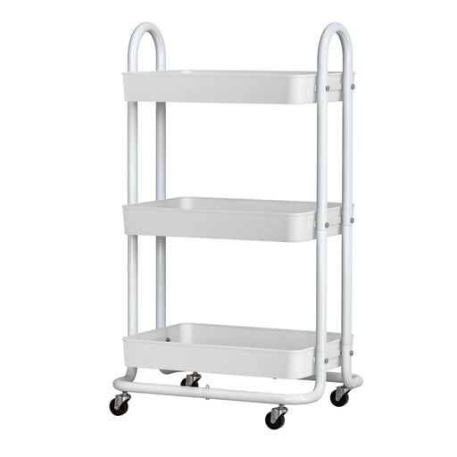 Goslash Picks Storage Trolley Kitchen Cart 3 Tiers Rack