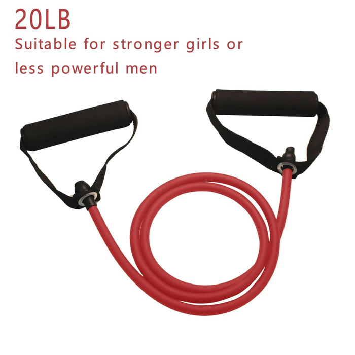 Strength Training Bands With Handles For Home Workouts