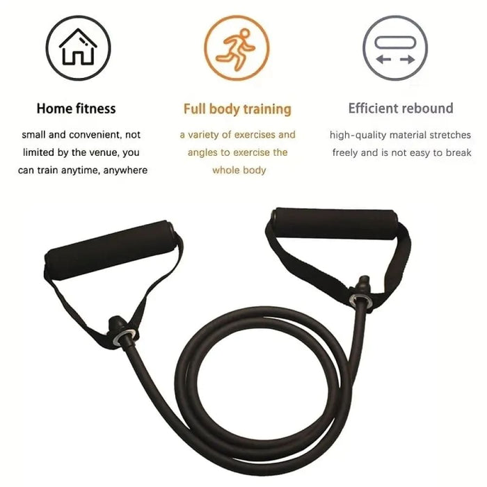 Strength Training Bands With Handles For Home Workouts