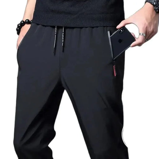 Stretch Slim Fit Mens Jogger Pants Classic //gray Plus Size