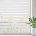 Striped Frosting Window Film