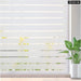 Striped Frosting Window Film