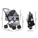 Goslash Picks Pet Stroller Pram Dog Carrier Trailer