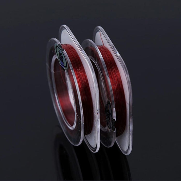 Strong 1.5c 0.203mm Nylon Fishing Line 50m Red