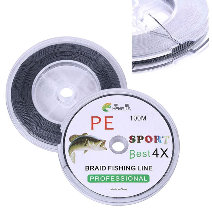 Strong 4 Series Gray Pe Fishing Line 100m