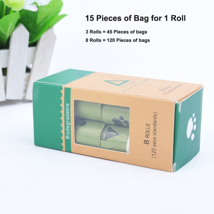 Strong Biodegradable Fragrant Leakproof Pet Waste Poop Bags