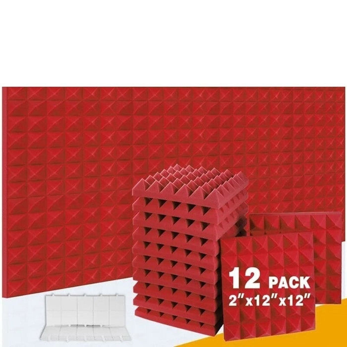 Studio Acoustic Foam Soundproofing Phonoabsorbing Panels 12