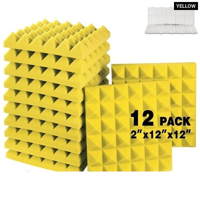 Studio Acoustic Foam Soundproofing Phonoabsorbing Panels 12