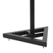 Studio Monitor Speaker Stands 2 Pcs Black Steel Ibbnt