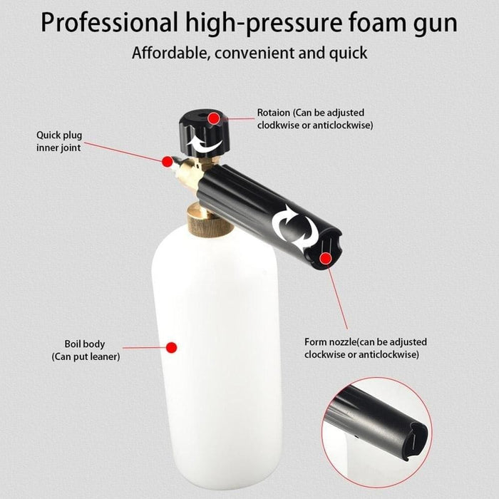 Car Wa Car-styling Foam Gun Wash Pressure Washer Jet Quick