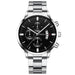 Stylish Silver Stainless Steel Quartz Wrist Watch For Men