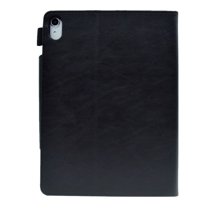 Suede Cross Texture Magnetic Clasp Leather Tablet Case