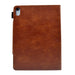 Suede Cross Texture Magnetic Clasp Leather Tablet Case