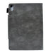 Suede Cross Texture Magnetic Clasp Leather Tablet Case