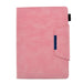 Suede Cross Texture Magnetic Clasp Leather Tablet Case