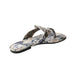 Summer Womens Printed Leather Casual Fashion Thin Sole