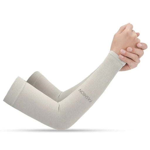 Sunshade Ice Silk Arm Sleeves For Summer Sports