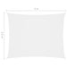 Sunshade Sail Oxford Fabric Rectangular 2.5x4 m White Otpxlx