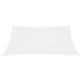 Sunshade Sail Oxford Fabric Rectangular 4x5 m White Otpxio