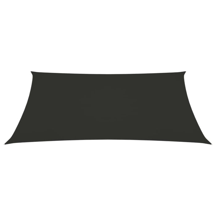 Sunshade Sail Oxford Fabric Rectangular 3x5 m Anthracite