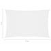 Sunshade Sail Oxford Fabric Rectangular 3x6 m White Otpxln