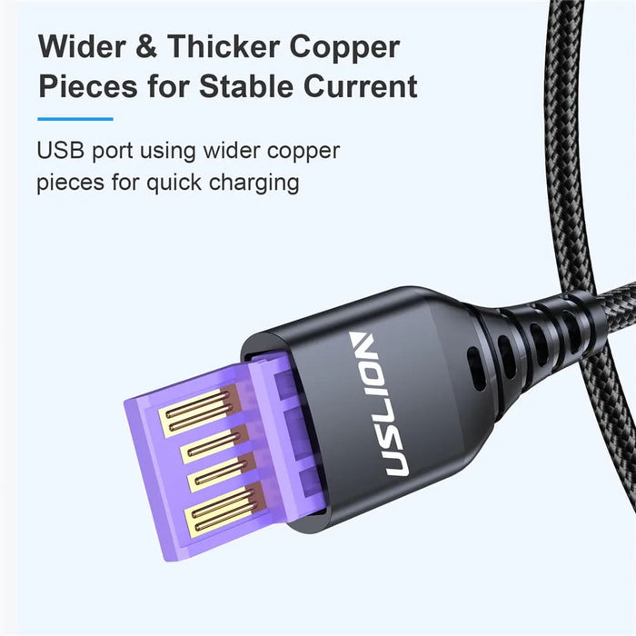 Super Fast 5a Usb c Cable For Huawei P40/p30 Pro