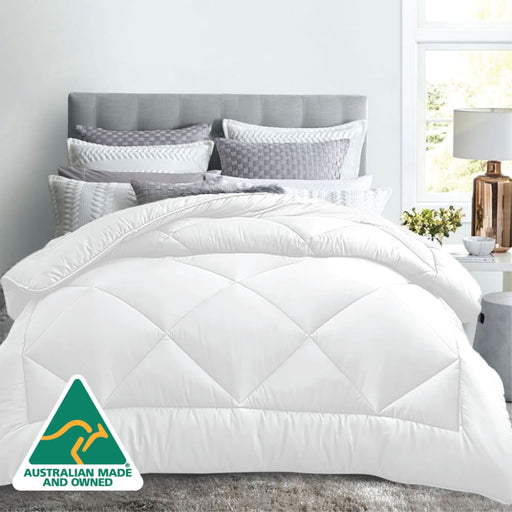 Super King Size Australian Made All Season Microfibre Quilt