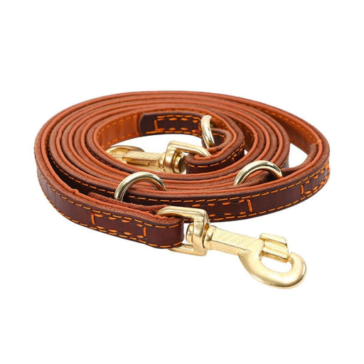 Suture Real Leather Dog Leash