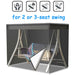 Nz Local Stock-swing Cover 2-seater 3-seater Swing Hammock