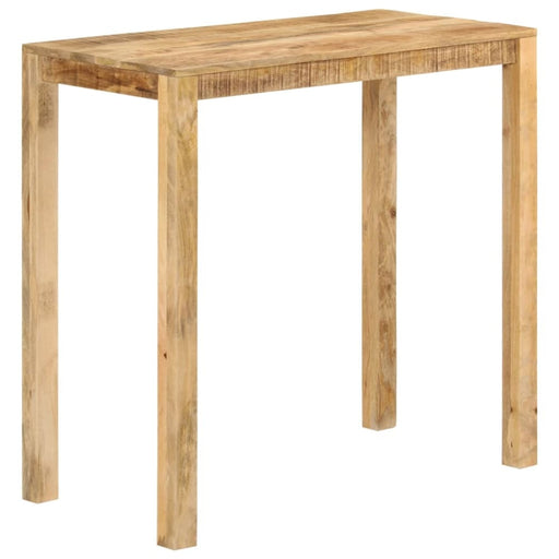 Bar Table 112x55x108 Cm Solid Wood Mango Tpbtoi