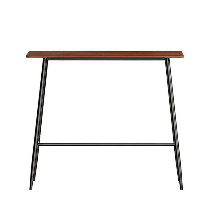 Bar Table Industrial Dining Desk High Wood Kitchen Shelf