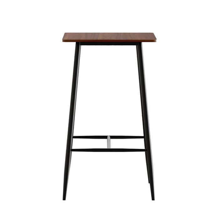 Bar Table Industrial Dining Desk High Wood Kitchen Shelf