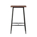 Bar Table Industrial Dining Desk High Wood Kitchen Shelf